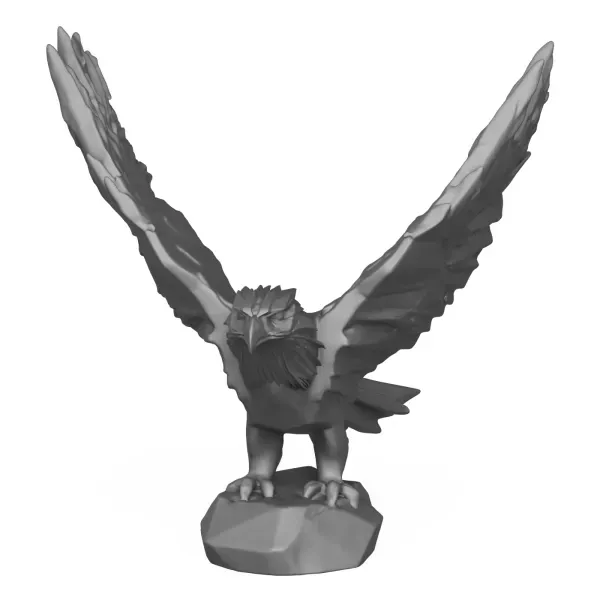 Eagle Sculpture 3D Printable Model — Фото 2 из 6