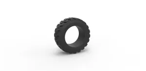 Diecast Heavy equipment tire Scale 1:25