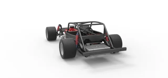 Vintage Asphalt Modified stock car Base V5 Scale 1:25 — Фото 14 из 27