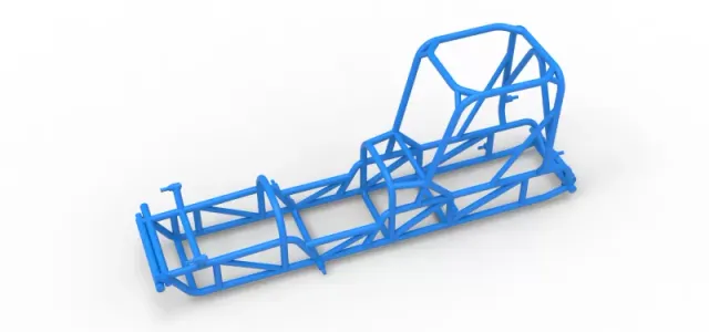 Frame of Dirt Silver Crown Champ car Version 2 Scale 1:25 — Image 2 of 17