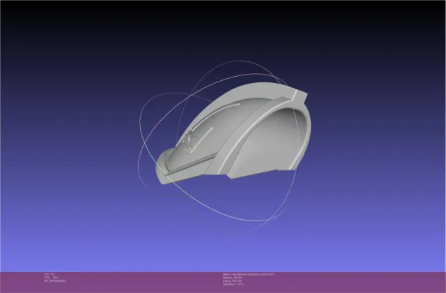 Mandalorian Beskar Shoulder Mudhorn Signet — Image 3 of 3