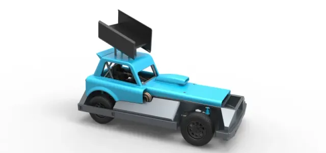 New Zealand Superstock car Version 3 Scale 1:25 — Фото 24 из 31