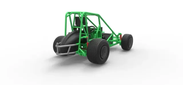Midget car Base Scale 1:25 — Фото 18 из 30