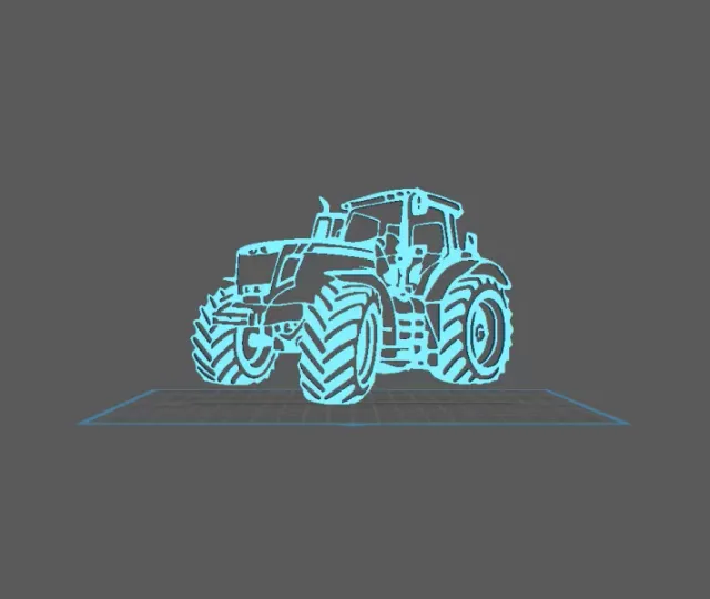 Tractor - Massey Fergusson Wall Art — Image 2 of 2