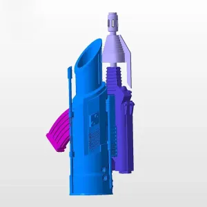 RoboCop Hand Blaster 3D Printed Replica