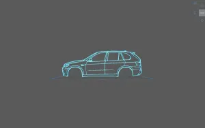 BMW - X5 M E80 2010 Wall Art