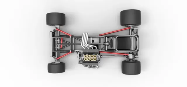 Supermodified front engine race car Base Scale 1:25 — Фото 11 из 31