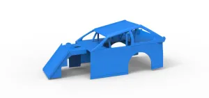 Shell of Mod Lite Race car Version 2 Scale 1:25