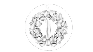 Model of a Wreath For Drawing