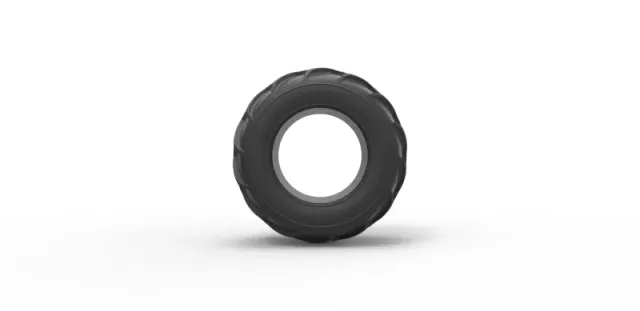 Diecast Dune buggy rear tire 26 Scale 1:25 — Фото 5 из 8