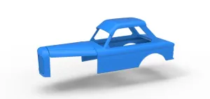 Shell of New Zealand Vintage Stock car Scale 1:25