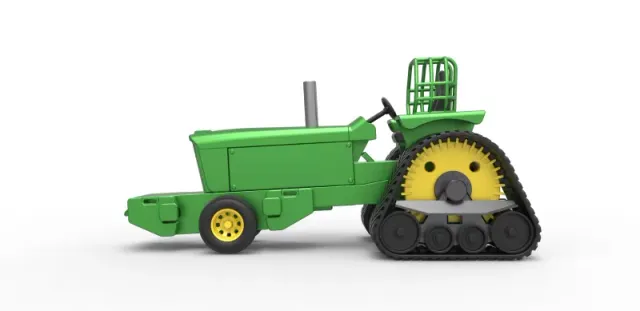 Pro Stock Pulling Tractor Version 3 Scale 1:25 — Фото 6 из 31