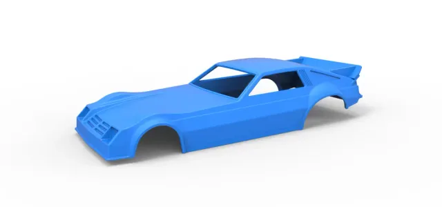 Shell of Vintage Funny Car Scale 1:25 — Фото 19 из 19