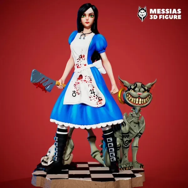Alice Madness Returns Figure 3D Print Model — Фото 5 из 7