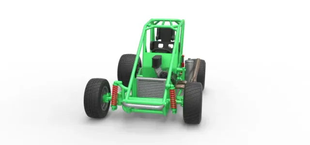 Midget car Base Scale 1:25 — Фото 5 из 30