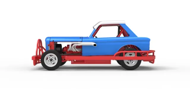 New Zealand Vintage Stock car Scale 1:25 — Фото 9 из 25
