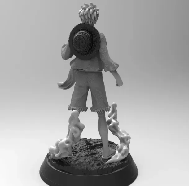 One Piece Monkey D Luffy 3D Printed Model — Image 7 of 7