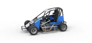 Pavement 600 Micro sprint car Scale 1:25