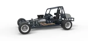 Vintage Asphalt Modified stock car Base V3 Scale 1:25