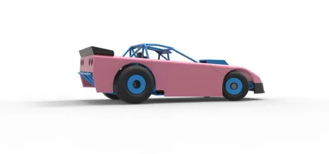 New Zealand Super Saloon race car while turning V2 Scale 1:25 — Фото 21 из 31