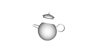 Teapot and Cup