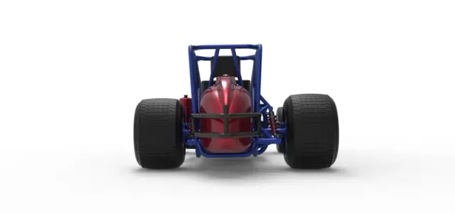 Dirt Silver Crown Car Base Scale 1:25 — Фото 16 из 30