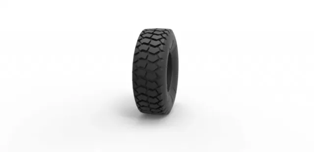 Diecast military truck tire 2 Scale 1 to 25 — Фото 3 из 8