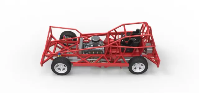 BriSCA Formula 1 Stock Car Base for Dirt Scale 1:25 — Фото 10 из 31