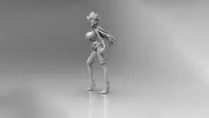Empress of the Seas Boa Hancock 3D printed model