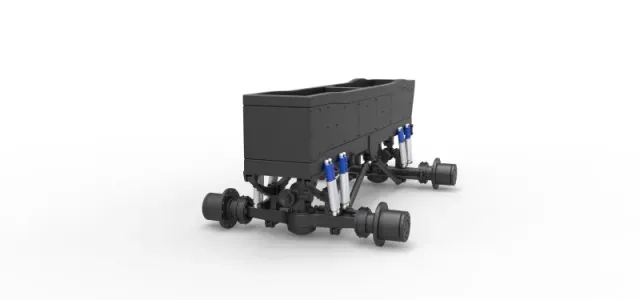 Diecast Chassis of vintage monster truck Scale 1:25 — Фото 19 из 29