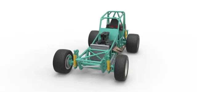 Vintage Northeast Dirt Modified stock car Base Scale 1:25 — Image 5 of 31