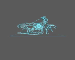 Harley Davidson - Iron 883 Wall Art