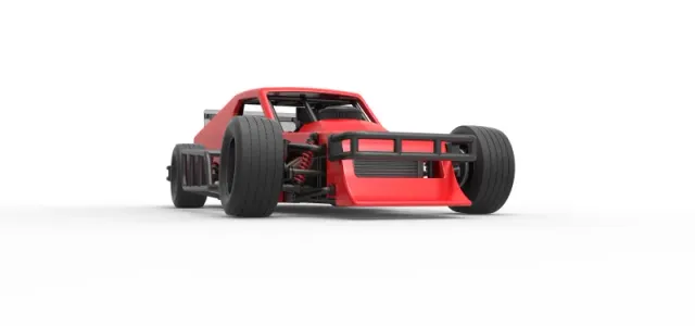Asphalt Modified stock car Version 2 Scale 1:25 — Фото 27 из 30