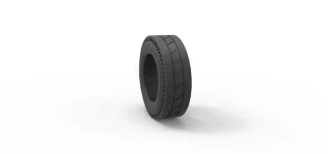 Diecast rear tire of vintage dragster Version 11 Scale 1:25 — Фото 8 из 9
