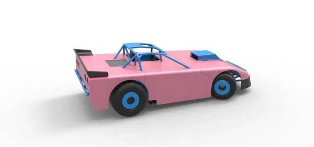 New Zealand Super Saloon race car while turning V2 Scale 1:25 — Фото 20 из 31