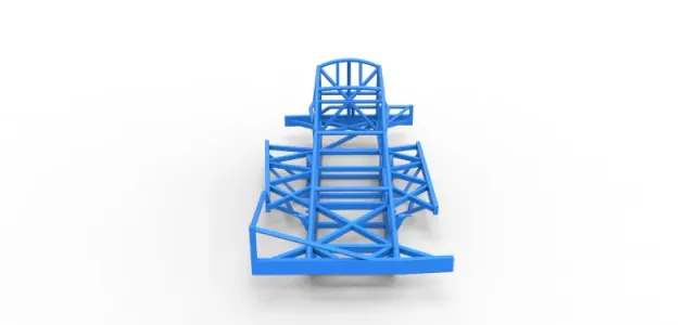 Frame of BriSCA Formula 1 Stock Car Scale 1:25 — Фото 6 из 19