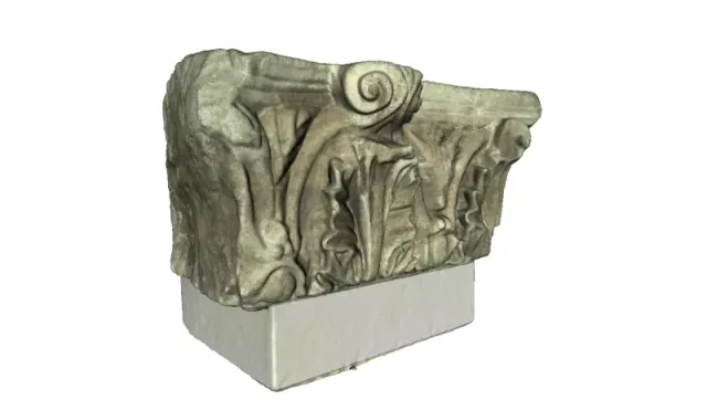 Ancient Column Capital — Image 2 of 6