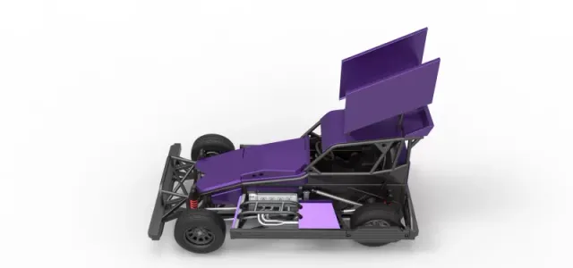 New Zealand Superstock car Version 4 Scale 1:25 — Фото 10 из 29