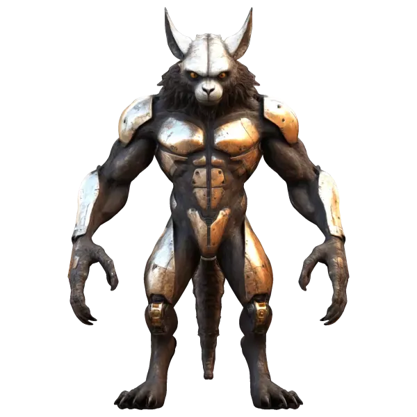 Armored Lycanthrope Warrior — Image 4 of 9