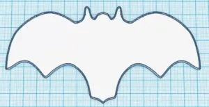 Halloween Bat 2 Silhouette