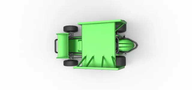 Diecast Winged Sprint car Scale 1:25 — Image 11 of 30