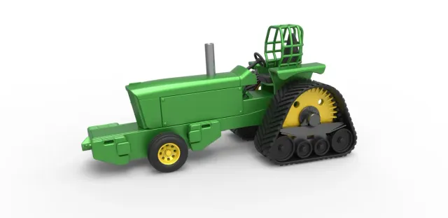 Pro Stock Pulling Tractor Version 3 Scale 1:25 — Фото 31 из 31