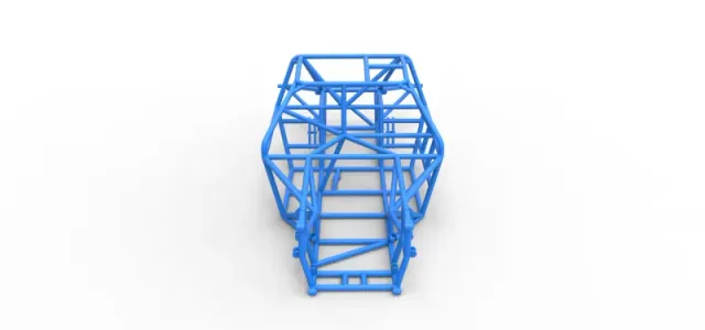 Frame of New Zealand Super Saloon race car Scale 1:25 — Image 5 of 17