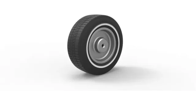 Diecast Car wheel 6 Scale 1 to 10 — Фото 4 из 7