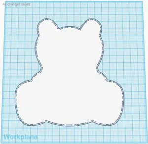 Teddy Bear Silhouette