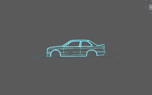 BMW - E30 M3 Wall Art