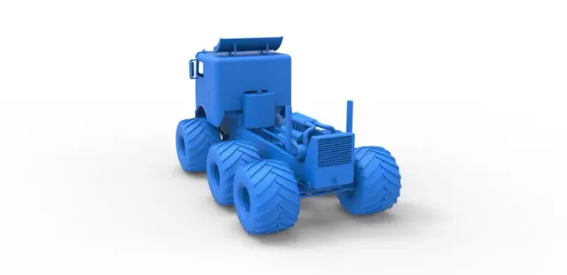 Diecast Monster truck 6x6 Scale 1:25 — Фото 21 из 31