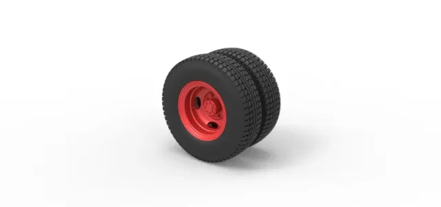 Rear wheel of Pickup Truck Scale 1:25 — Фото 7 из 12