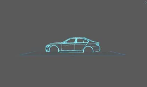 BMW - Serie 3 F30 2015 Wall Art