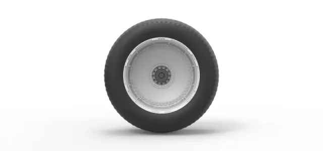 Diecast Wheel from vintage monster truck 1:25 — Фото 5 из 12